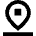 Location Pin Drop Icon from Sharp Remix Set