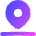 Location Pin Drop Icon from Flex Gradient Set