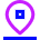 Location Pin Drop Icon from Sharp Neon Set