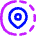 Location Pin Share Live Icon from Flex Neon Set