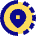 Location Pin Share Live Icon from Sharp Pop Set