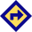 Map Direction Enable Icon from Sharp Pop Set