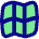 Map Grid Icon from Flex Pop Set
