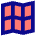 Map Grid Icon from Sharp Pop Set