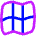 Map Grid Icon from Flex Neon Set