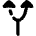 Navigation Arrow Alt Route Icon from Flex Remix Set
