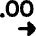 Number Decimal Increase Icon from Flex Remix Set