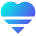 Cardiac Load Heart Icon from Sharp Gradient Set