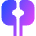 Kidney Nephrology Icon from Sharp Gradient Set