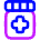 Medication Medicine Bottle Icon from Flex Neon Set