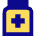 Medication Medicine Bottle Icon from Sharp Pop Set