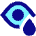 Symptoms Eye Drop Icon from Sharp Pop Set