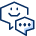 Bubble Chat Double Typing Smiley Face 1