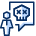 User Chat Skull