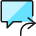 Messages Bubble Square Forward