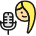 Microphone Sing Woman