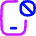 Phone App Blocking Icon from Flex Neon Set