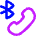 Phone Call Bluetooth Speaker Icon from Flex Neon Set