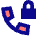 Phone Call Locked Icon from Sharp Pop Set