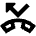 Phone Call Missed Icon from Sharp Remix Set