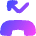 Phone Call Missed Icon from Flex Gradient Set