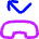Phone Call Missed Icon from Flex Neon Set