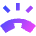 Phone Call Ring Volume Icon from Sharp Gradient Set