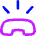 Phone Call Ring Volume Icon from Flex Neon Set