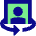 Phone Camera Front Icon from Sharp Pop Set