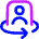 Phone Camera Front Icon from Flex Neon Set