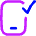 Phone Check Confirm Icon from Flex Neon Set