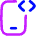 Phone Developer Mode Icon from Flex Neon Set