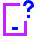 Phone Device Unknown Icon from Sharp Neon Set