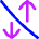 Mobile Data Off Icon from Flex Neon Set