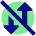 Mobile Data Off Icon from Sharp Pop Set