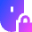 Mouse Lock Icon from Sharp Gradient Set