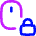 Mouse Lock Icon from Flex Neon Set