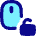 Mouse Lock Off Icon from Flex Pop Set