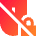 Mouse Lock Off Icon from Sharp Gradient Set