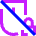Mouse Lock Off Icon from Sharp Neon Set
