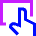 Trackpad Input Icon from Sharp Neon Set