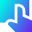 Trackpad Input Icon from Sharp Gradient Set