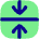 Arrow Align Center Icon from Flex Pop Set