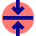 Arrow Align Center Icon from Sharp Pop Set