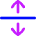 Arrow Align From Center Icon from Flex Neon Set