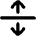 Arrow Align From Center Icon from Flex Remix Set