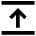 Arrow Align Move Up Top Icon from Sharp Remix Set