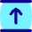 Arrow Align Move Up Top Icon from Flex Pop Set