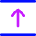 Arrow Align Move Up Top Icon from Flex Neon Set