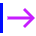 Arrow Right Start Icon from Sharp Neon Set